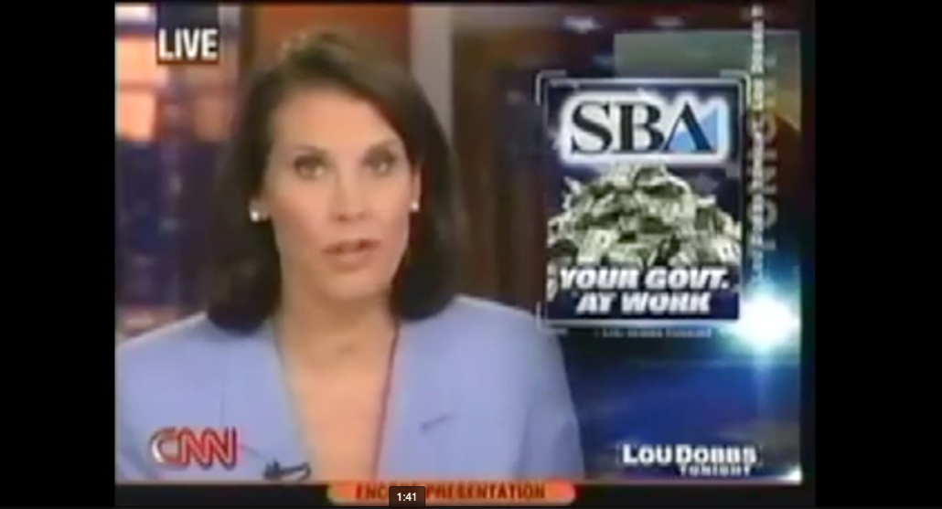 42 Lou Dobbs and Lloyd Chapman Discuss widespread fraud in SBA’s Hubzone program July 2008